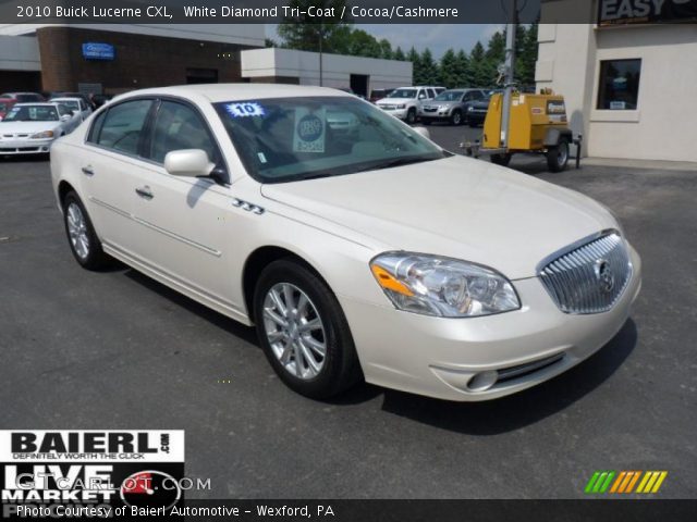 2010 Buick Lucerne CXL in White Diamond Tri-Coat