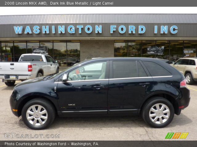 2008 Lincoln MKX AWD in Dark Ink Blue Metallic