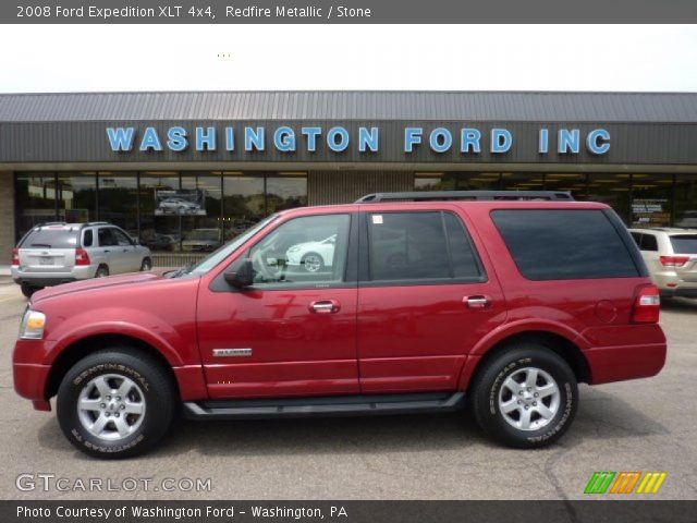 2008 Ford Expedition XLT 4x4 in Redfire Metallic
