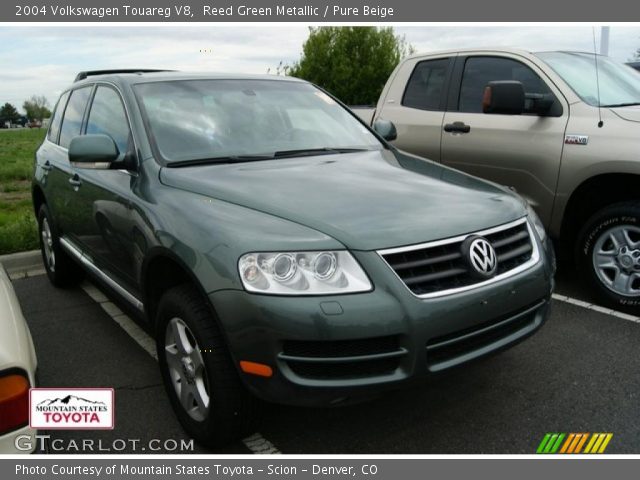 2004 Volkswagen Touareg V8 in Reed Green Metallic