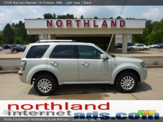 2008 Mercury Mariner V6 Premier 4WD in Light Sage