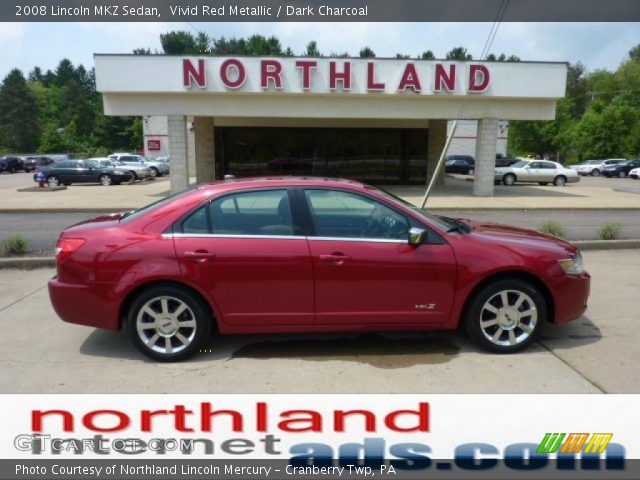 2008 Lincoln MKZ Sedan in Vivid Red Metallic