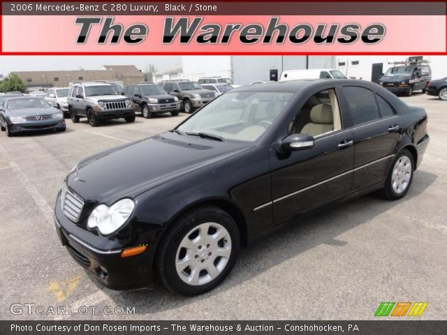 2006 Mercedes-Benz C 280 Luxury in Black