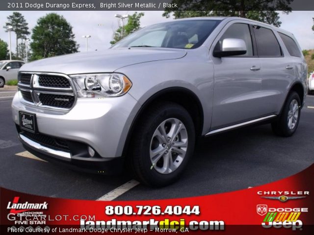 2011 Dodge Durango Express in Bright Silver Metallic