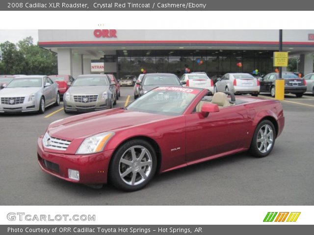 2008 Cadillac XLR Roadster in Crystal Red Tintcoat