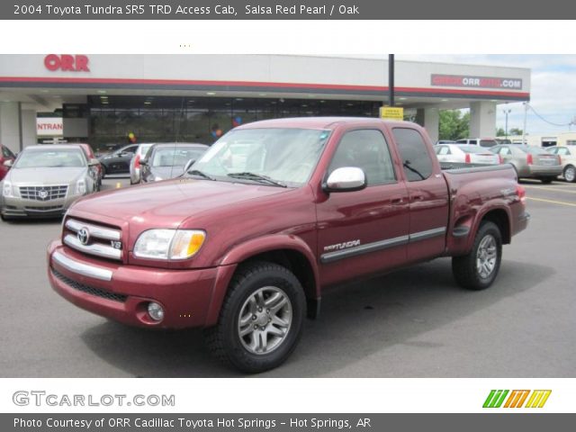 2004 Toyota Tundra SR5 TRD Access Cab in Salsa Red Pearl