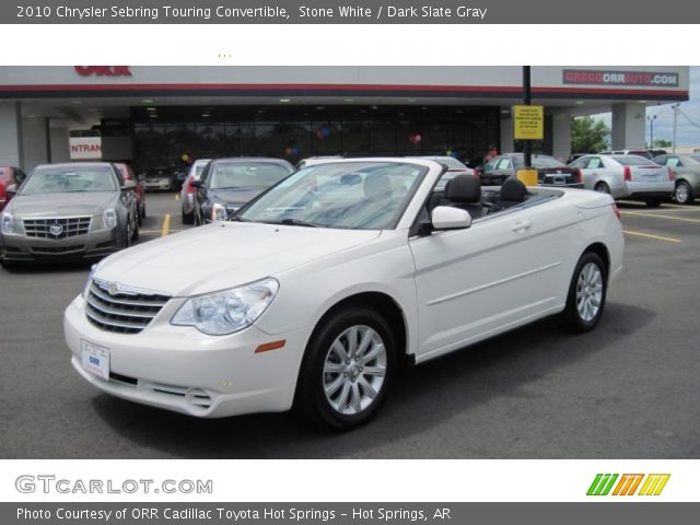 2010 Chrysler Sebring Touring Convertible in Stone White