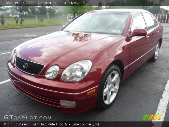 1998 Lexus GS 400 in Cinnabar Red Pearl