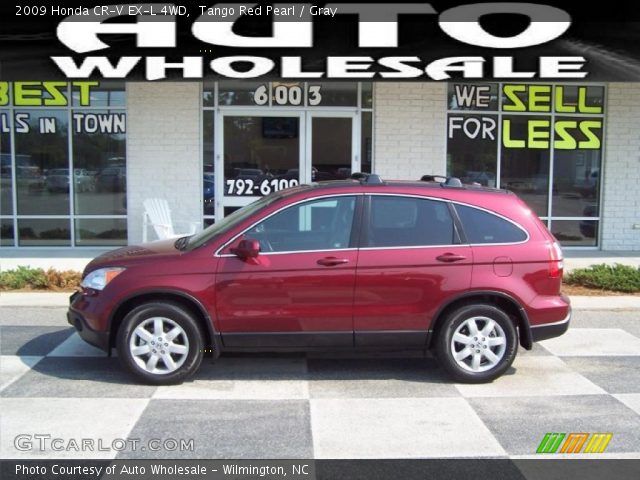 2009 Honda CR-V EX-L 4WD in Tango Red Pearl
