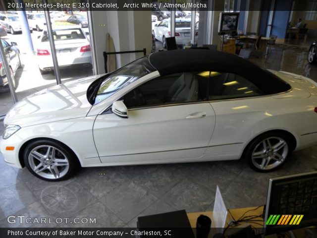 2011 Mercedes-Benz E 350 Cabriolet in Arctic White