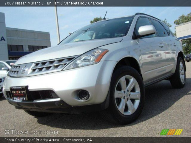 2007 Nissan Murano S in Brilliant Silver Metallic