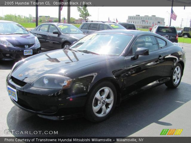 2005 Hyundai Tiburon GS in Obsidian Black