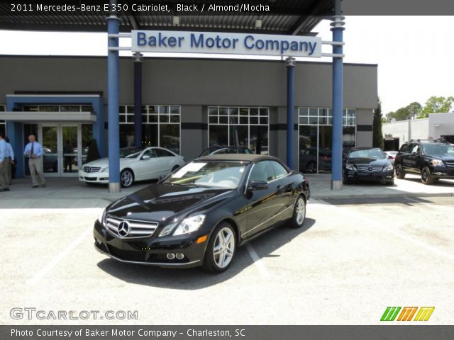 2011 Mercedes-Benz E 350 Cabriolet in Black