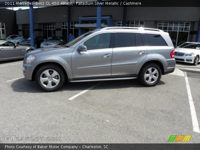 2011 Mercedes-Benz GL 450 4Matic in Palladium Silver Metallic