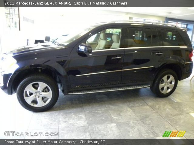 2011 Mercedes-Benz GL 450 4Matic in Capri Blue Metallic