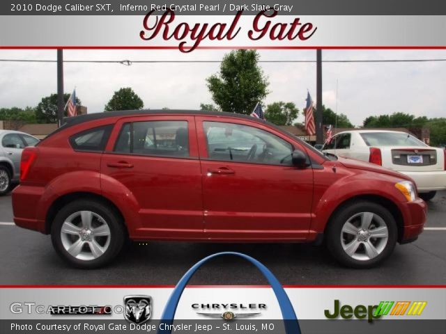 2010 Dodge Caliber SXT in Inferno Red Crystal Pearl