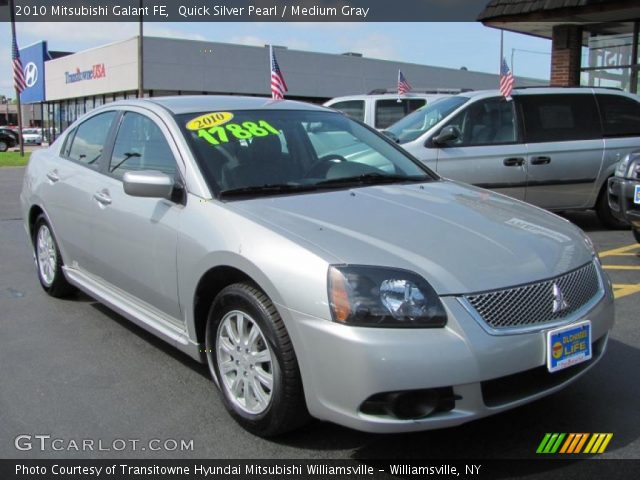 2010 Mitsubishi Galant FE in Quick Silver Pearl
