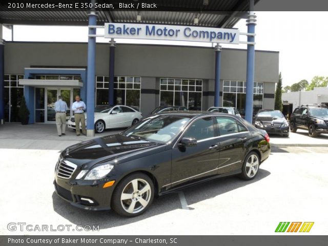 2010 Mercedes-Benz E 350 Sedan in Black