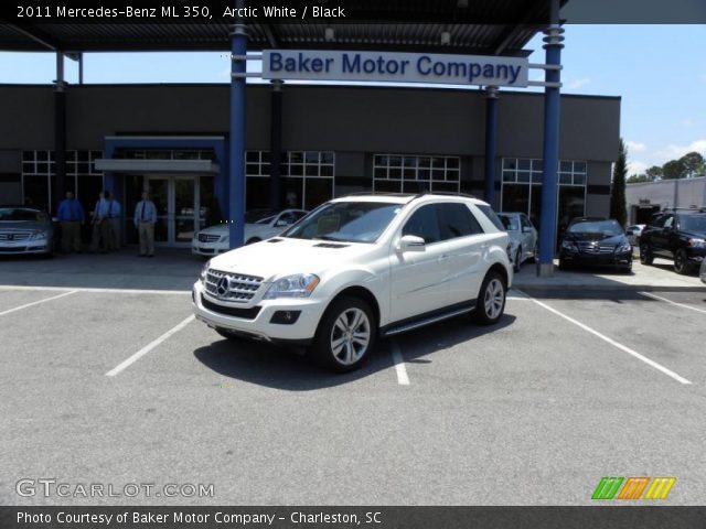 2011 Mercedes-Benz ML 350 in Arctic White