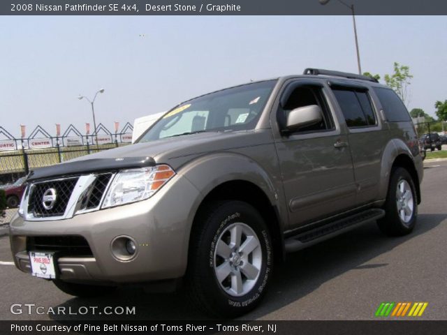 2008 Nissan Pathfinder SE 4x4 in Desert Stone