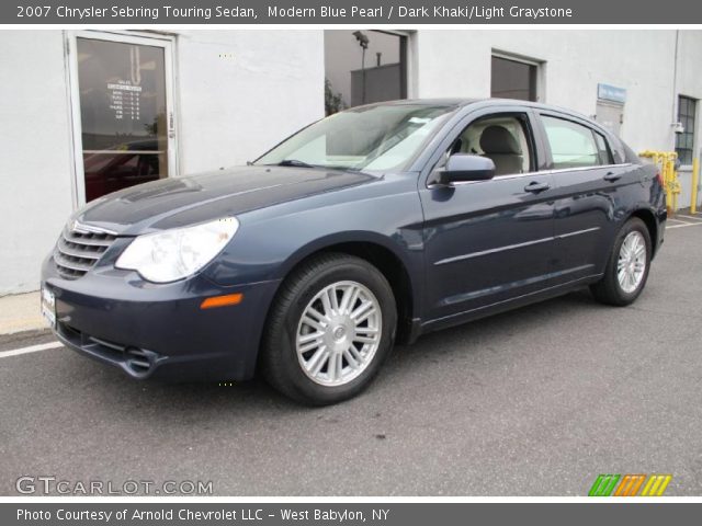 2007 Chrysler Sebring Touring Sedan in Modern Blue Pearl