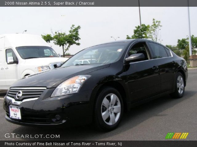 2008 Nissan Altima 2.5 S in Super Black