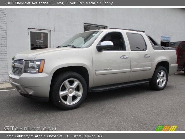 2008 Chevrolet Avalanche LTZ 4x4 in Silver Birch Metallic