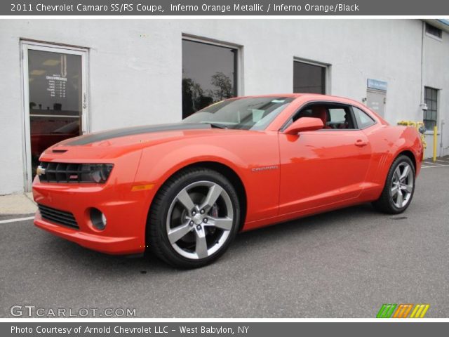 2011 Chevrolet Camaro SS/RS Coupe in Inferno Orange Metallic