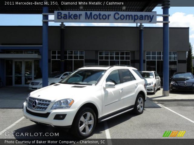 2011 Mercedes-Benz ML 350 in Diamond White Metallic