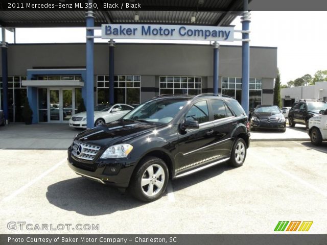 2011 Mercedes-Benz ML 350 in Black