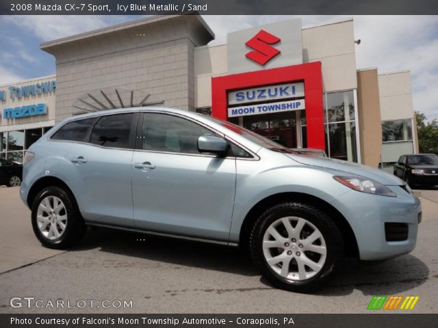 2008 Mazda CX-7 Sport in Icy Blue Metallic