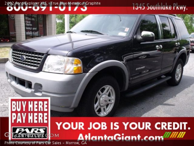 2002 Ford Explorer XLS in True Blue Metallic