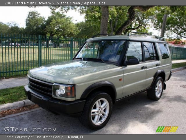 2003 Land Rover Discovery S in Vienna Green