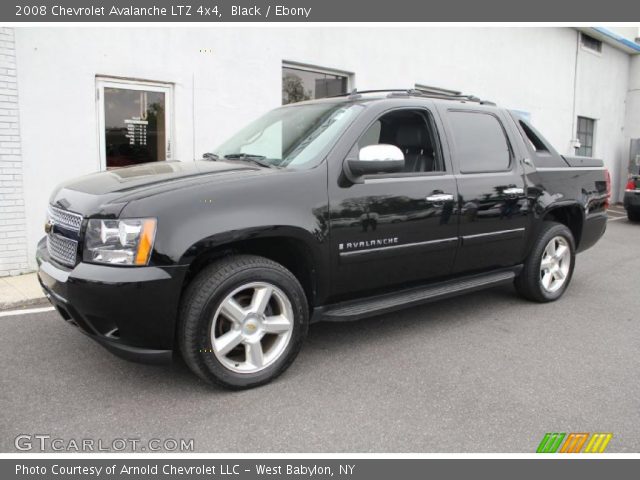 2008 Chevrolet Avalanche LTZ 4x4 in Black