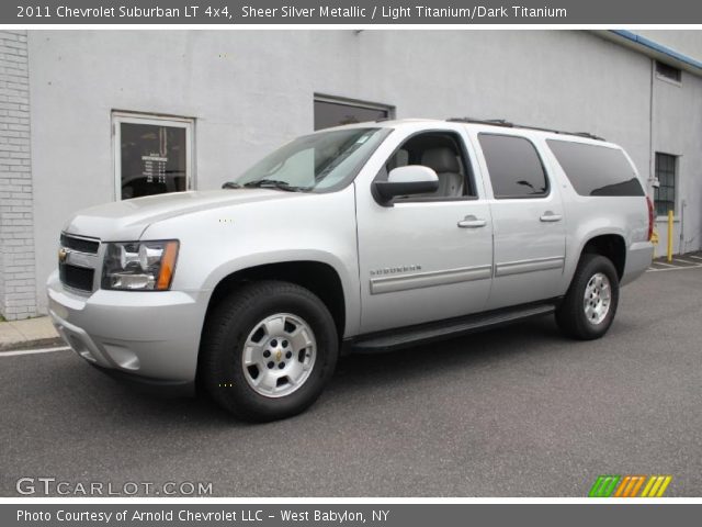 2011 Chevrolet Suburban LT 4x4 in Sheer Silver Metallic