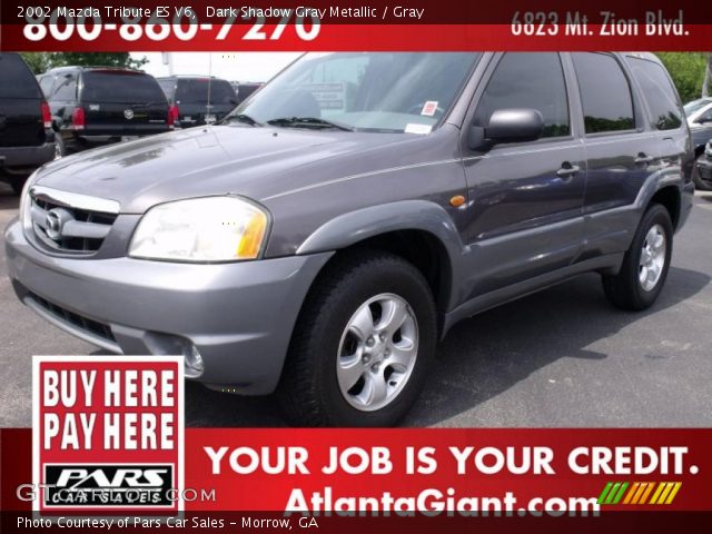 2002 Mazda Tribute ES V6 in Dark Shadow Gray Metallic