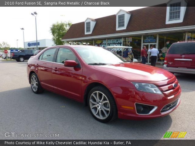 2010 Ford Fusion SE in Sangria Red Metallic
