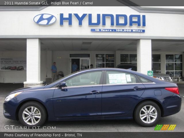 2011 Hyundai Sonata GLS in Indigo Blue Pearl