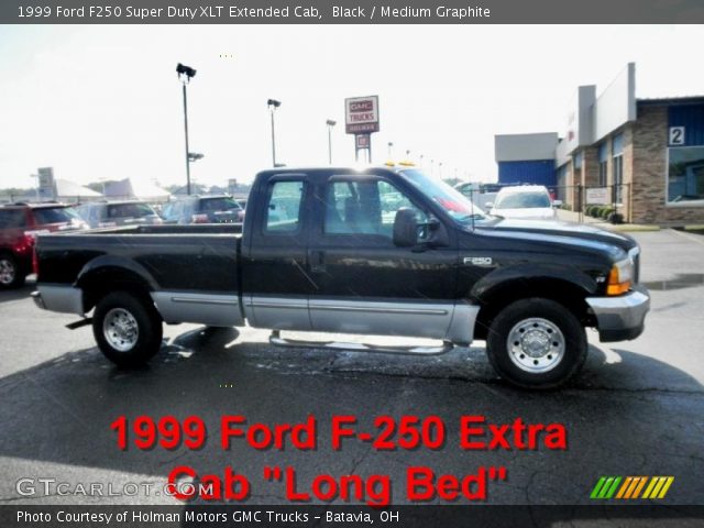 1999 Ford F250 Super Duty XLT Extended Cab in Black