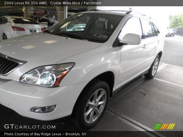 2009 Lexus RX 350 AWD in Crystal White Mica