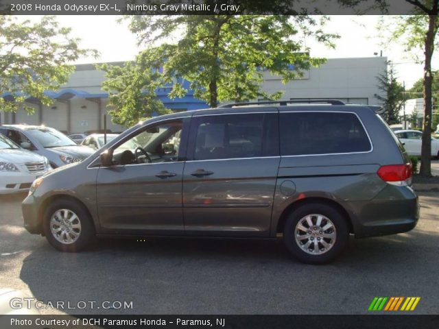 2008 Honda Odyssey EX-L in Nimbus Gray Metallic