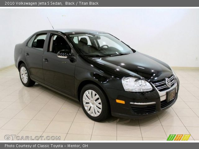 2010 Volkswagen Jetta S Sedan in Black