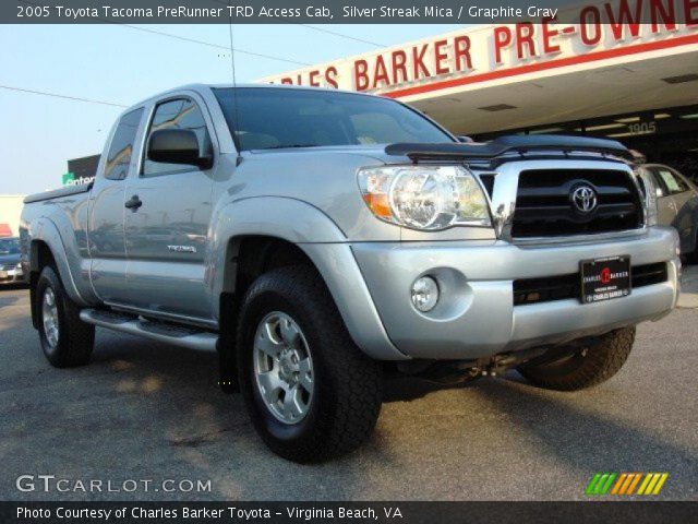 2005 Toyota Tacoma PreRunner TRD Access Cab in Silver Streak Mica