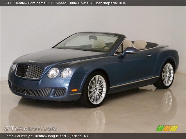 2010 Bentley Continental GTC Speed in Blue Crystal