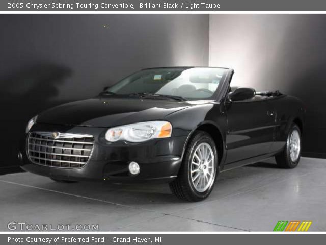 2005 Chrysler Sebring Touring Convertible in Brilliant Black