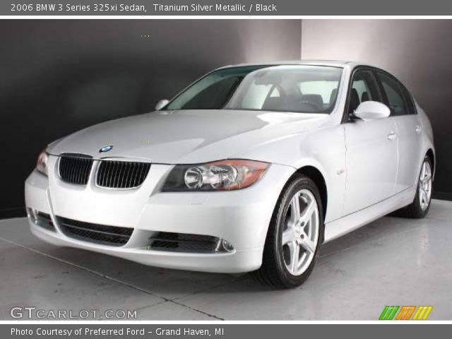 2006 BMW 3 Series 325xi Sedan in Titanium Silver Metallic