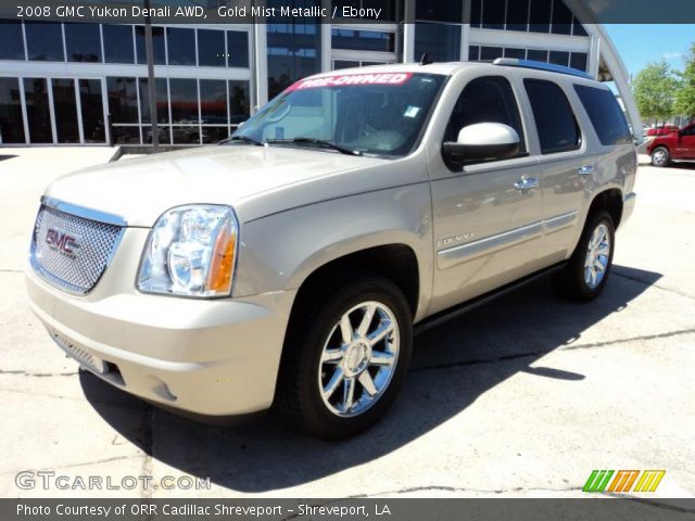 2008 GMC Yukon Denali AWD in Gold Mist Metallic