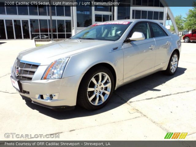 2008 Cadillac CTS Sedan in Light Platinum