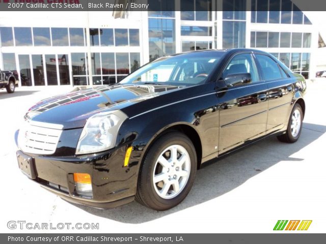 2007 Cadillac CTS Sedan in Black Raven