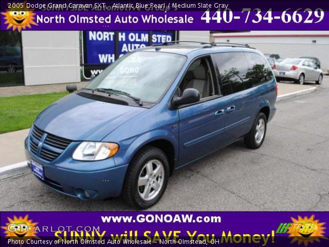 2005 Dodge Grand Caravan SXT in Atlantic Blue Pearl